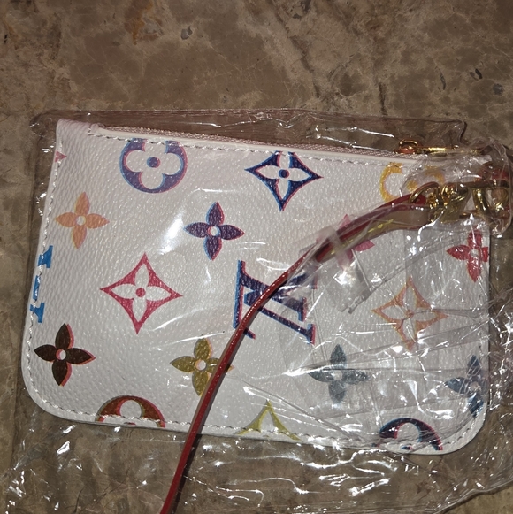 Louis Vuitton Multicolor Monogram White Canvas Shoulder Bag - Picture 3 of 12